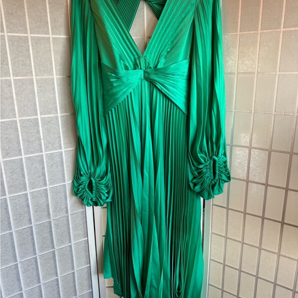 ACLER Plunge Neck Long Evening Dress - like new - Picture 5 of 6